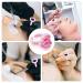 Autdor 500Pcs Pink Glue Rings for Eyelash Extensions - Lash Glue Holder for Makeup & Microblading - Buy Online on GoSupps.com