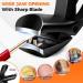 DRMODE Angled Head Nail Clippers for Thick Nails - Premium Steel Toe Nail Cutter with Wide Opening for Men, Seniors, Women - Black - Buy Online on GoSupps.com