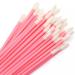 BOULTON Lip Brushes 100pcs | Disposable Lip Wands | Disposable Lip Brushes Lipstick Applicator Wand Tool for Lips Eyes Concealer Makeup Beauty Toolkit | Lip Brush Disposable Lip Gloss Brush (Pink)