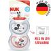 Buy Nuk Sucker Space 6-18 Months | BPA-Free Silicone | Disney Mickey & Minnie Mouse | 2-Pack with Extra Ventilation | International Shipping - Buy Online on GoSupps.com