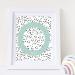 Personalized Initial Name Print - Scandi Style Polka Dot Nursery Wall Art - Kids Room Decor - A4 Size - Buy Online on GoSupps.com