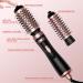 3-in-1 Hair Dryer Brush Set - Hot Air Spin Brush for Volume & Curls | Negative Ionic Technology | Black & Gold - Buy Online on GoSupps.com