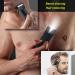 Men's Waterproof Body Hair Clipper - USB Rechargeable Electric Shaver for Groin Armpit & Chest - Buy Online on GoSupps.com
