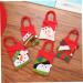 ABOOFAN 2pcs Hand Adorable Pouch Sweets for Candy Christmas Decor Bags Xmas Party Exquisite Non-woven 22x15cm Assorted Color 5 - Buy Online on GoSupps.com