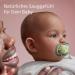 Philips Avent Ultra Air Pacifier 4-Pack | BPA-Free & Breathable | For Babies 0-6 Months | Includes Sterilization Box | Gray/Green (SCF085/65) - Buy Online on GoSupps.com