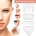 Reusable Silicone Pad Set for Face & Neck - 18 Pieces Wrinkle Patches for Forehead Eyes and Mouth - International Shipping Available - Buy Online on GoSupps.com