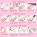 Supwee Solid Nail Extension Gel - UV Builder Gel in Clear White & Pink | 30g for Nail Salons | Perfect for International Shipping - Buy Online on GoSupps.com