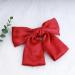Andelaisi Vintage Red Satin Bow Hair Clip Barrette - Retro Bowknot Accessory for Women and Girls - Buy Online on GoSupps.com