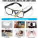 Kids Blue Light Blocking Glasses 2 Pack for Ages 3-10 - Anti-Blue Light & Headache Relief - Computer, Video Gaming Glasses for Boys and Girls - Transparent Black + Clear - Buy Online on GoSupps.com