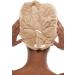 Texere Women's Bamboo Cotton Hair Towel - Lightweight Quick Dry Wrap for Thick & Curly Hair - Unisize Almond Buff - Buy Online on GoSupps.com