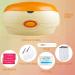 Swawis 200W Paraffin Bath Set for Hands & Feet | Moisturizing Paraffin Wax with Accessories & 2x450g Rosa Wax | Orange Paraffin Spa Supplies - Buy Online on GoSupps.com