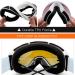 Juli Ski Goggles - Winter Snow Sports Snowboard Goggles, Anti-Fog Lens, BNC White/Blue - Buy Online on GoSupps.com
