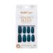 GoldFinger Limited Edition Snow Queen Press On Manicure  Gel Nail Kit  Polish Free Mani  Long Length (Pine Tree)