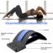 Uucolor Adjustable Back Stretcher & Massage Support - 3 Steps for Posture Correction & Pain Relief (Blue) | Shop Internationally - Buy Online on GoSupps.com