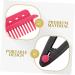 HAPINARY Hair Styling Comb Clipon Vshaped Design Hair Straightener And Rosy - Buy Online on GoSupps.com