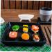 ABOOFAN 1pc Sauce Plate Kitchen Tableware Tea Bag Holder Dish Ceramic Storage Plate Seasoning Plate Ceramic Pasta Bowls Sauce Dipping Bowls Dishes Household Ceramics White Tray - Buy Online on GoSupps.com