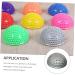 Combined Durian Ball Lacrosse Massager - Spiky Fitness & Trigger-Point Massage Balls for Pain Relief | Yoga & Plantar Fasciitis Support - 16x16x8cm Gray - Buy Online on GoSupps.com