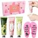 JOKILY Gifts for Women 3 Pack Christmas Hand Cream and 2 Pairs Cozy Socks for Women Dry Hand Cream Small Items for Advent Calendar for Women Gift