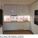 Premium Orchid Kitchen Wall Stickers - Self-Adhesive Glass Look - Durable 60x500cm - Buy Online on GoSupps.com