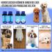 Eyein Double-Sided Anti-Slip Dog Socks - 2 Pairs Soft Pet Paw Protection with Adjustable Velcro for Hardwood Floors - Large Blue - Buy Online on GoSupps.com
