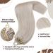 Hetto Microring Extensions - Real Hair #60 Platinblond | 35cm Loop Hair Extensions for Seamless Volume - Buy Online on GoSupps.com