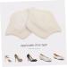 NOLITOY Cuttable Heel Cushion Stickers for Women - 18 Pairs Foam Heel Protectors & Liner Accessories - Comfortable Shoe Solutions - White - Buy Online on GoSupps.com