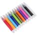 ZJchao 12 pieces of temporary hair-colored hair chalk pencils washable hair color styling tool set cosplay birthday make-up diy party