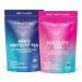 Pink Stork Fertility Tea Bundle for Couples: Women s Sweet Mint + Men s Organic Reproductive Support Tea with Vitamin C Zinc and Herbal Blend for Conception and Wellness 30 Servings Each