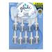 Glade PlugIns Scented Oil Refill Essential Oil Infused Wall Plug in 6.39 fl. oz 9 ct. (Clean LIne)