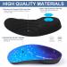 RooRuns Plantar Fasciitis 3/4 Length Insoles for Men Women - High Arch Support Orthotic Shoe Inserts - Pain Relief for Flat Feet, Over-Pronation, Supination, Heel Spurs - Ideal for Work Boots, Walking, Running - M (Men's 6.5-8.5) Wom - Buy Online on GoSupps.com