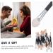PLAFOPE 24pcs Brush Eyeshadow Eshadow Sponge Applicator Smudge Eye Brush Eyeshadow Brush Eye Shadow Colorful 7cm Colorful - Buy Online on GoSupps.com