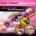 Pink Power Fabric Rotary Cutter Set - 45mm Sewing & Quilting Blade with Ergonomic Handle for Crafting and Scrapbooking - Buy Online on GoSupps.com