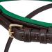 Buy Sunride English Combined Bridle Hawaii with Reins - Soft Real Leather Adjustable Anatomical Design (Full Brown/Green) - International Shipping Available - Buy Online on GoSupps.com