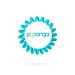 Original Papanga Spiral Hair Tie Classic Edition Small Size Swimming Pool Color | International Shipping Available - Buy Online on GoSupps.com