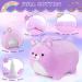 Rainbow Horse Plush Pillow 15.7 inch - Soft Stuffed Toy with Shiny Horn - Decorative Hugging Pillow - Birthday Gift for Boys, Girls, Friends - Purple - Buy Online on GoSupps.com