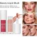 Lightweight Matte Liquid Cheek Makeup Natural Look for Women Girls Multifunctional Smooth Matte Liquid Cheek Blush Natural Look - Buy Online on GoSupps.com
