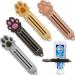 LOVEINUSA 4 PCS Toothpaste Tube Squeezer Dispenser Animal Paws Toothpaste Clip Saves Toothpaste for Bathroom Toothpaste Cosmetics Creams
