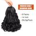 French Curly Braiding Hair 14 Inch - 8 Packs Pre Stretched for Box Braids | Bouncy Loose Wavy Spiral Curls | French Curl Crochet Braids - Extensions - Buy Online on GoSupps.com