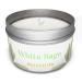 Chandelita White Sage fragrance candle for the blessing and energy of the environment with soy wax for cleaning relaxation meditation and healing of chakra - discover the sentence