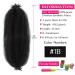 24 Inch Afro Twist Hair 3 Packs - Pre Stretched Springy Locs Hair Extensions in 1B Color - Buy Online on GoSupps.com