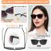 MARE AZZURO 2.75 Reader Sunglasses for Women - Stylish Outdoor Sun Reading Glasses (Black & Clear) - Perfect for All Prescriptions 1.00 to 4.00 - Buy Online on GoSupps.com