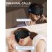 Dolida Bluetooth Sleep Mask with HD Speakers | Breathable Eye Mask for Side Sleepers | Black, Sleep Aid for Adults - Buy Online on GoSupps.com