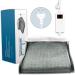 Shop Heated Foot Warmer | Washable Lining Winter Gift for Women - Gray Boot Warmer with US Plug - Buy Online on GoSupps.com