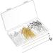 250-Piece Head Pin Set for Jewelry Making - 200x 2 22 Gauge Ball Head Stick Pins, 50x 2.1 21 Gauge Antique Silver Headpins for Earrings Crafts - Buy Online on GoSupps.com