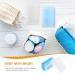 Healifty Bath Sponge 2pcs and Scrubbers - Body and Scalp Massage for Sensitive Skin - Train Mother, Kids, Father, and Newborns - Soft Bristles - Blue 8.5x4.5x2.8cm - Buy Online on GoSupps.com