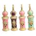 FRCOLOR Crystal Small Bottle Women Perfume Bottle Glass Essential Oil Bottle Travel Container Travel Essential Perfume Sample Bottle Retro Angels Ladies Perfume Cosmetic Oil Miss Hardcover medium Picture 1