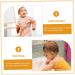 Minkissy 24 Stk Children's Toothbrush Set Soft Cartoon Krokodil Design for Kids | Toddler Tooth Cleaning Brush - Buy Online on GoSupps.com