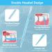 1100PCS Double-Headed Toothpick Set - Teething-Gripped Dental Picks with Storage Box for Oral Care (Blue) - Ideal for International Shipping - Buy Online on GoSupps.com