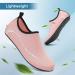 LATATL Fast Drying Water Shoes for Men & Women - Breathable Aquasques Beach & Surf Shoes Size 34-47 | Pink - Buy Online on GoSupps.com