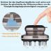 Loulanluxe Scalp Applicator & Hair Oil Brush - Boost Hair Growth | Waterproof Cord Strap - Set1 Brown - Buy Online on GoSupps.com
